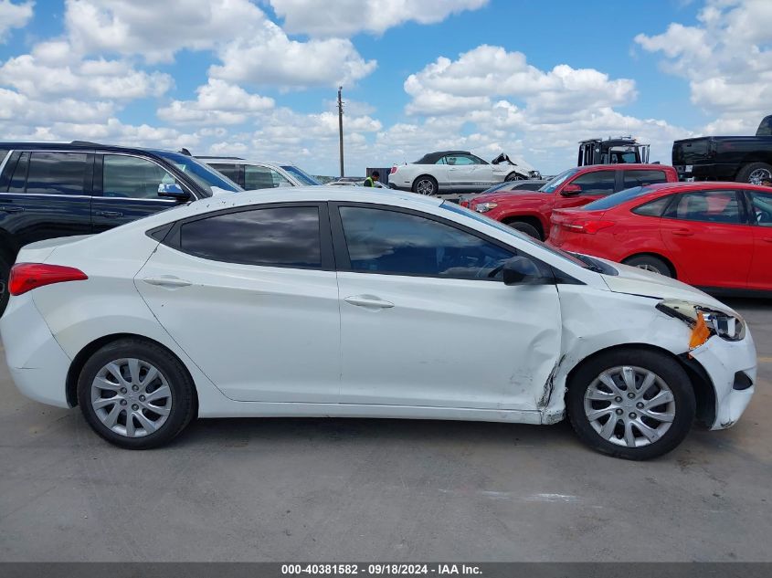 5NPDH4AE6CH098003 2012 Hyundai Elantra Gls