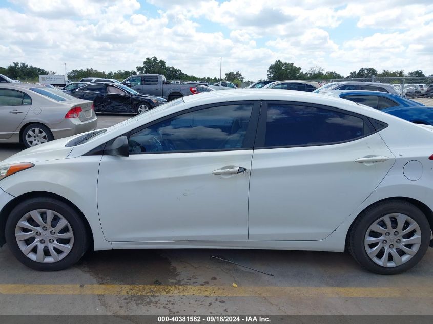 5NPDH4AE6CH098003 2012 Hyundai Elantra Gls