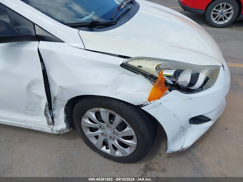 5NPDH4AE6CH098003 2012 Hyundai Elantra Gls