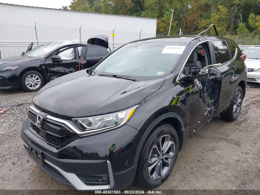 2022 HONDA CR-V AWD EX - 2HKRW2H55NH617289