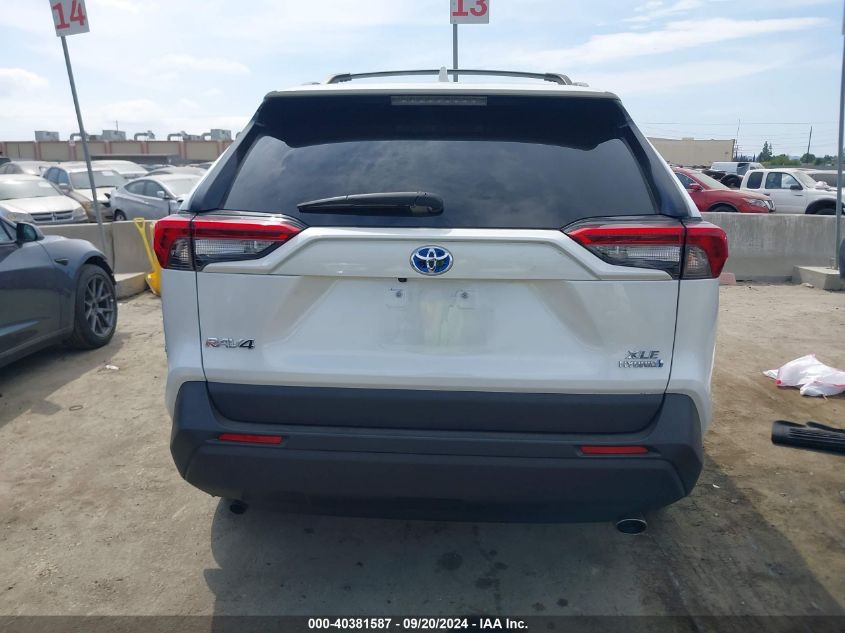 2021 Toyota Rav4 Hybrid Xle Premium VIN: 4T3B6RFV1MU046047 Lot: 40381587