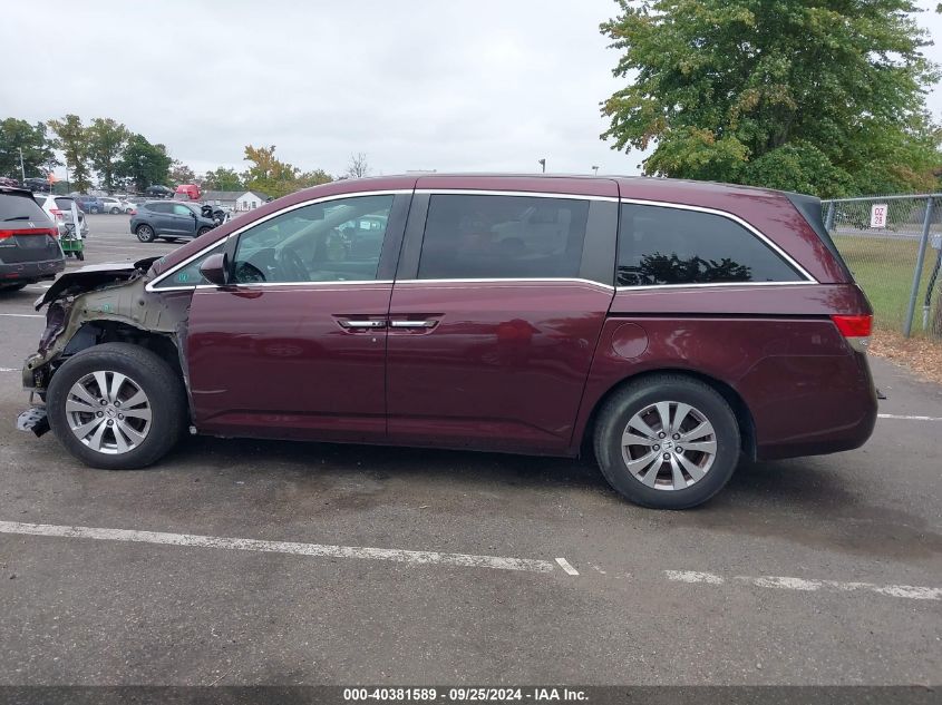 2015 Honda Odyssey Ex-L VIN: 5FNRL5H60FB083542 Lot: 40381589