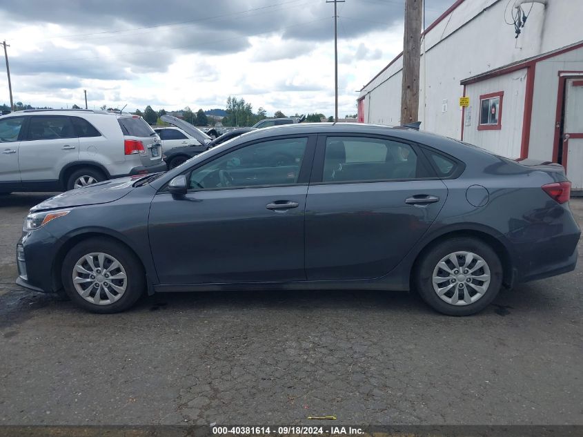 2021 Kia Forte Fe VIN: 3KPF24AD1ME394666 Lot: 40381614