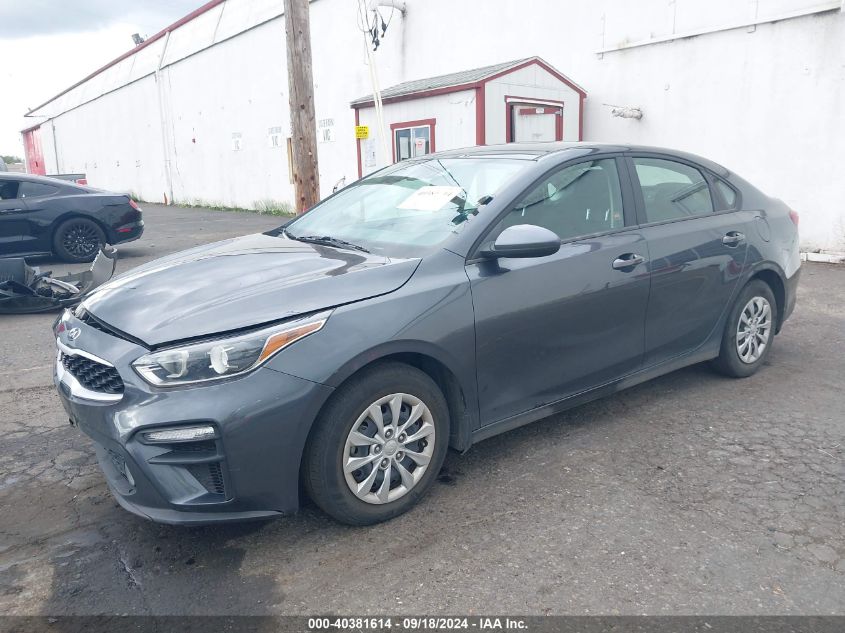 VIN 3KPF24AD1ME394666 2021 KIA Forte, FE no.2