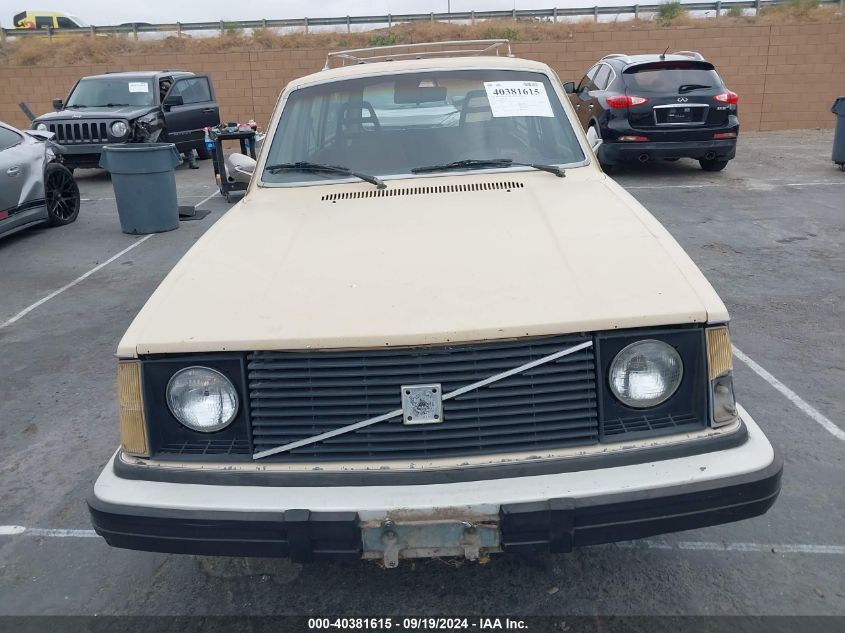 1976 Volvo 240 VIN: VC24545E1099127 Lot: 40381615