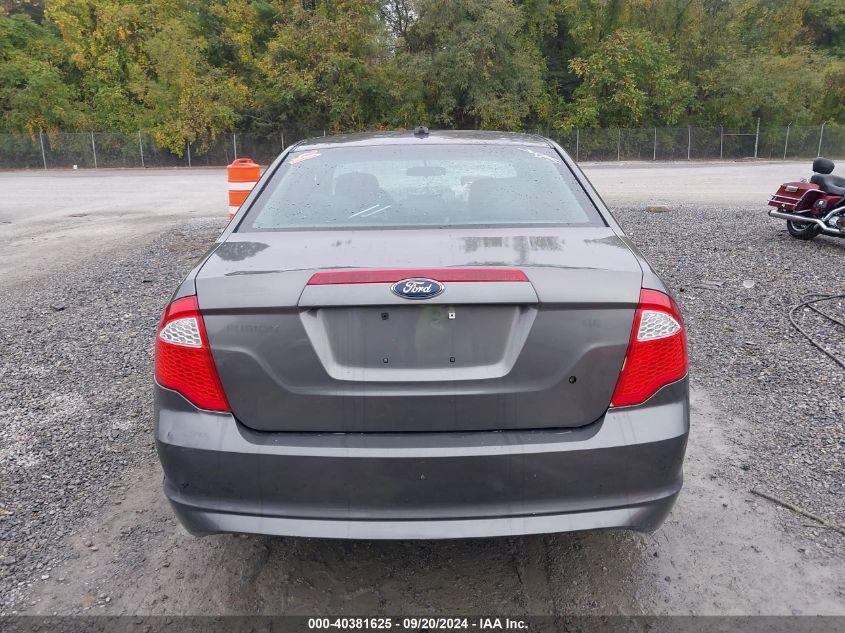 2011 Ford Fusion Se VIN: 3FAHP0HA3BR272613 Lot: 40381625