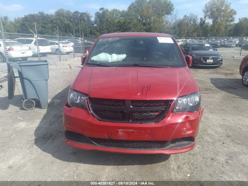 2016 Dodge Grand Caravan Se Plus VIN: 2C4RDGBG9GR126095 Lot: 40381627