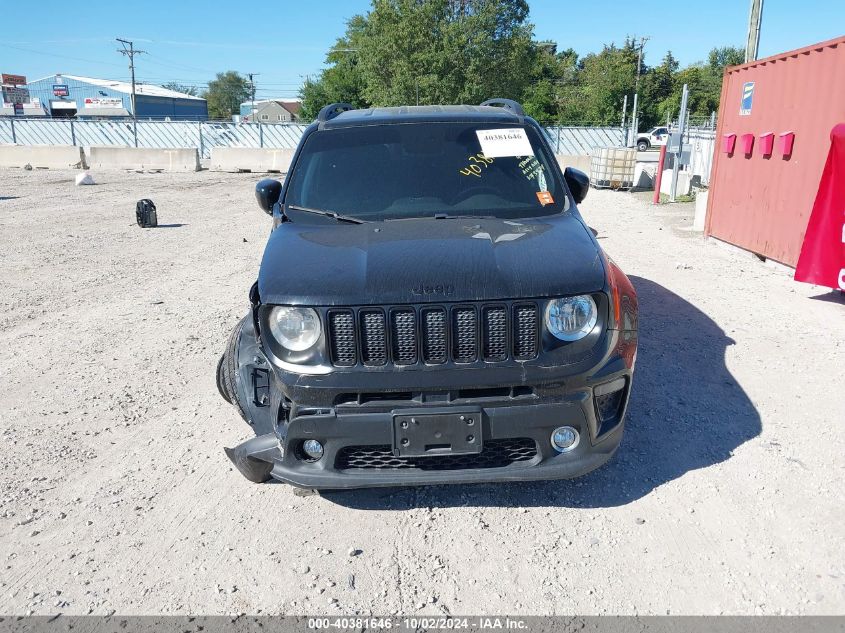 2019 Jeep Renegade Altitude Fwd VIN: ZACNJABB6KPK43474 Lot: 40381646