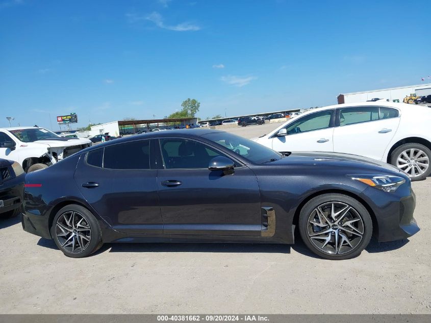 KNAE35LD5N6119124 2022 Kia Stinger Gt-Line