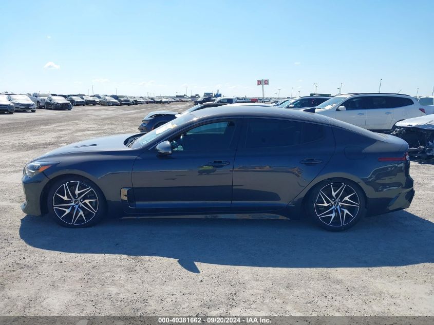 2022 Kia Stinger Gt-Line VIN: KNAE35LD5N6119124 Lot: 40381662