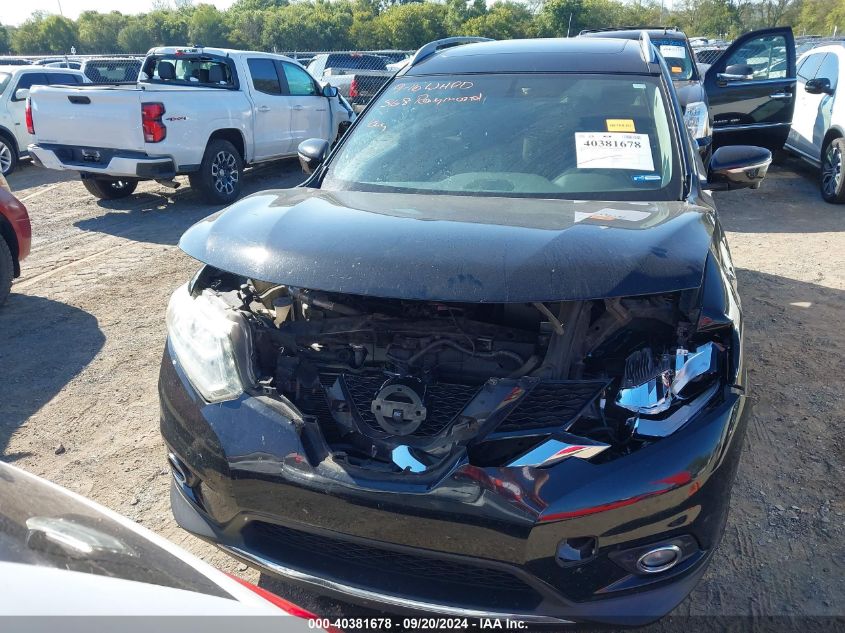 2014 Nissan Rogue Sl VIN: 5N1AT2MT5EC823701 Lot: 40381678