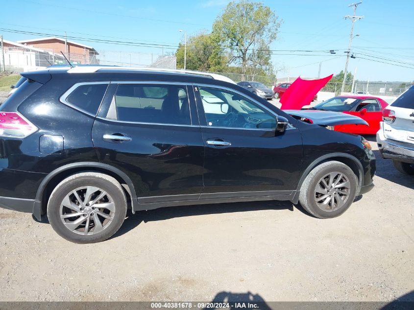 2014 Nissan Rogue Sl VIN: 5N1AT2MT5EC823701 Lot: 40381678