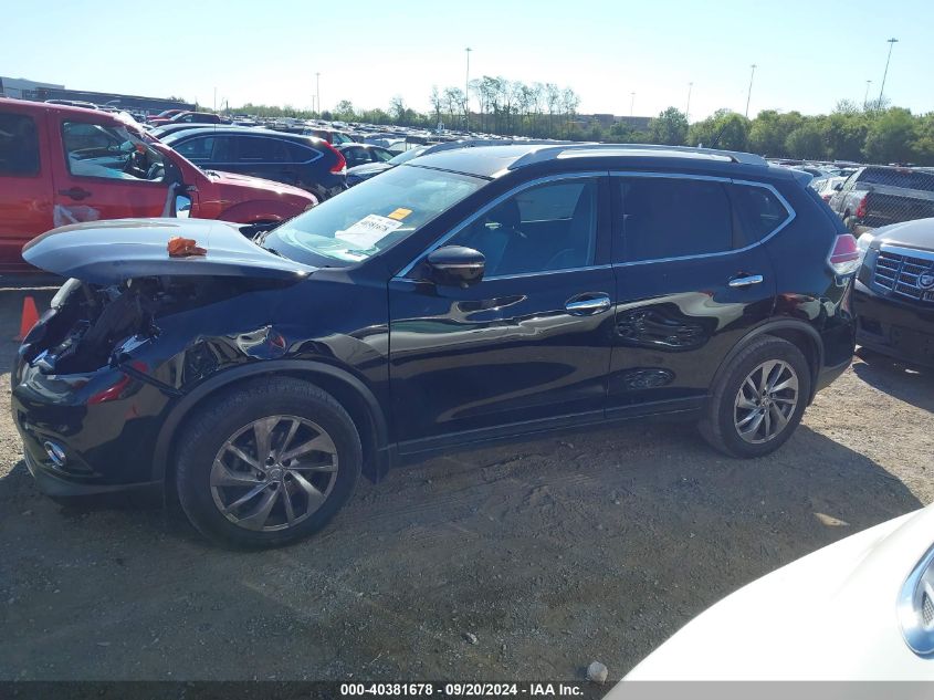 2014 Nissan Rogue Sl VIN: 5N1AT2MT5EC823701 Lot: 40381678