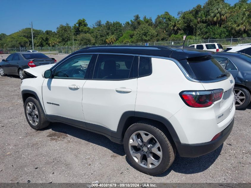 2021 Jeep Compass Limited VIN: 3C4NJDCB6MT603034 Lot: 40381679