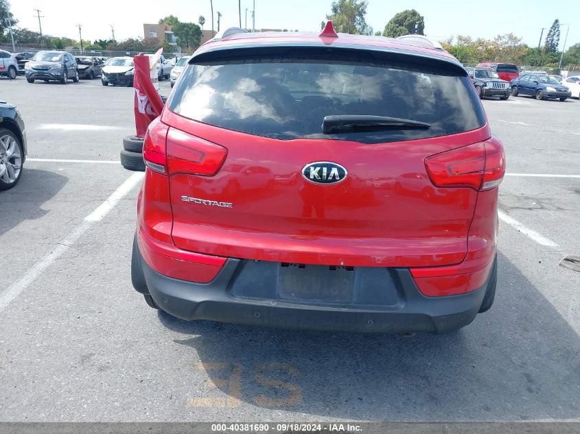 2014 Kia Sportage Lx VIN: KNDPBCAC4E7600750 Lot: 40381690