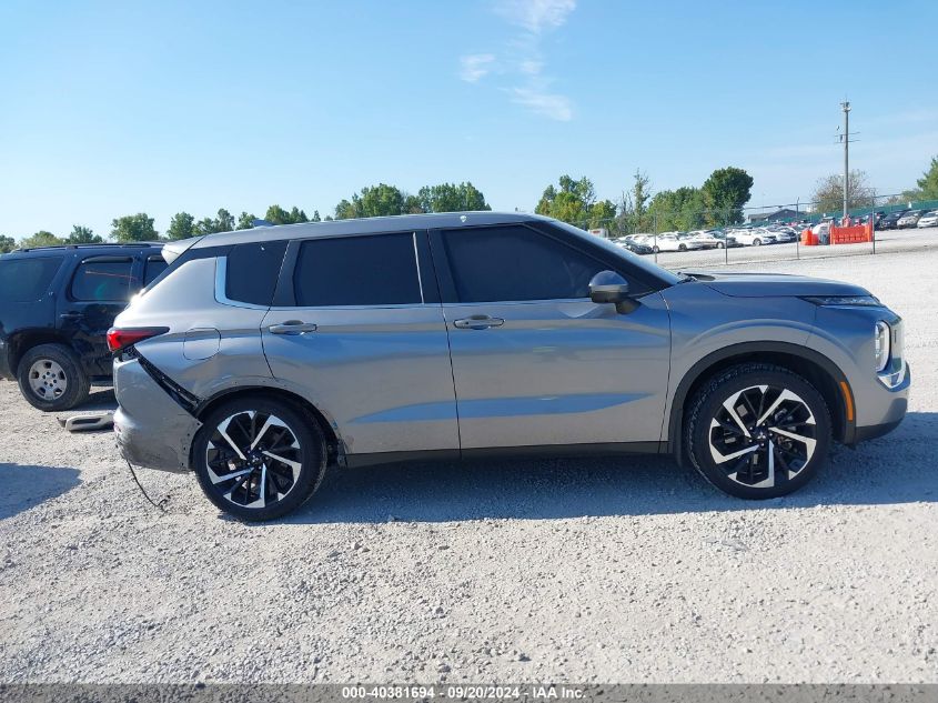 2022 Mitsubishi Outlander Black Edition S-Awc/Se 2.5 S-Awc/Se Launch Edition S-Awc VIN: JA4J4UA89NZ079606 Lot: 40381694