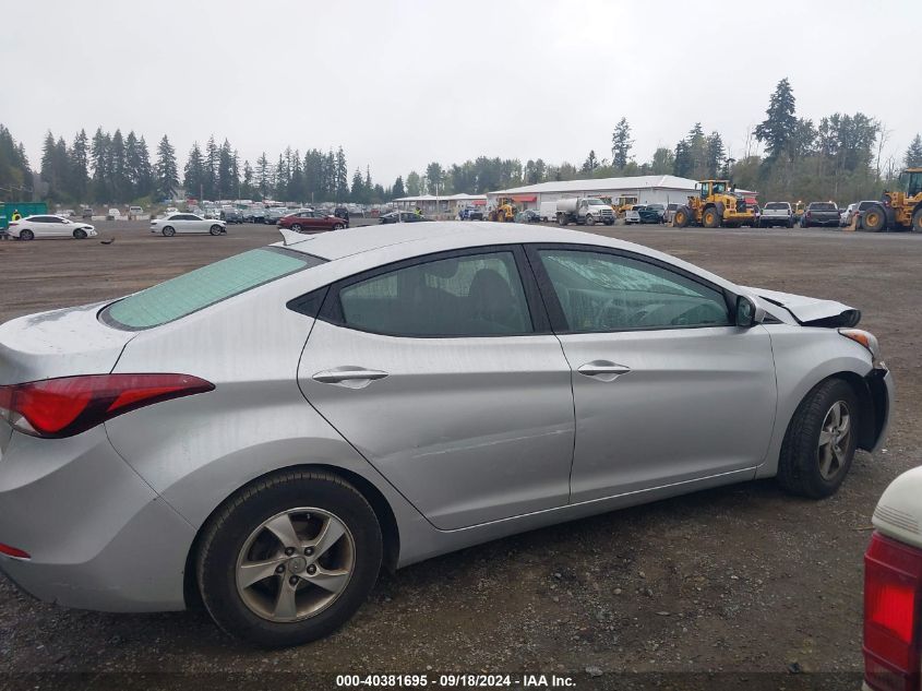 2014 Hyundai Elantra Se/Sport/Limited VIN: KMHDH4AE0EU218608 Lot: 40381695