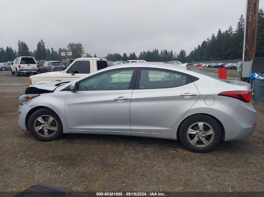 2014 Hyundai Elantra Se/Sport/Limited VIN: KMHDH4AE0EU218608 Lot: 40381695