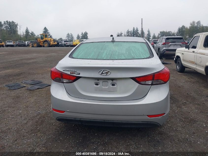 2014 Hyundai Elantra Se/Sport/Limited VIN: KMHDH4AE0EU218608 Lot: 40381695