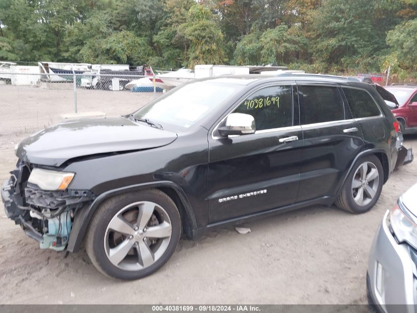 2014 Jeep Grand Cherokee Overland VIN: 1C4RJFCT8EC125203 Lot: 40381699