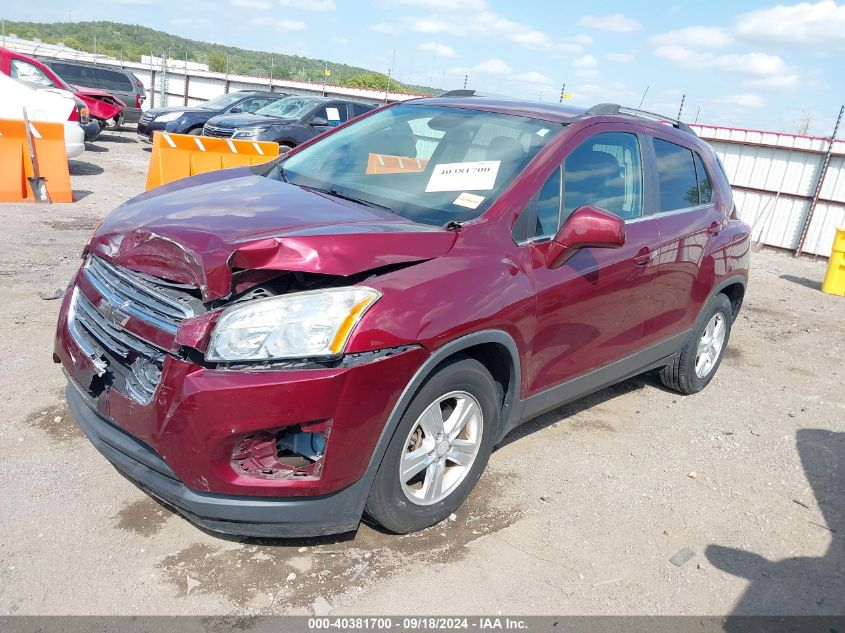 3GNCJLSB6GL172371 2016 CHEVROLET TRAX - Image 2