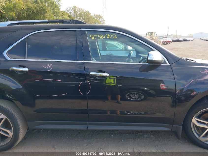 2016 Chevrolet Equinox Ltz VIN: 2GNALDEKXG6283867 Lot: 40381702