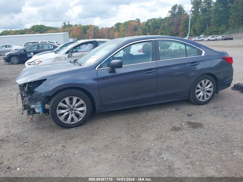 2015 Subaru Legacy 2.5I Premium VIN: 4S3BNAD63F3075524 Lot: 40381718