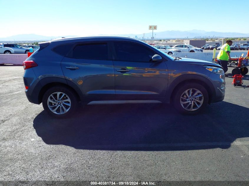 2018 Hyundai Tucson Sel VIN: KM8J33A44JU679212 Lot: 40952017