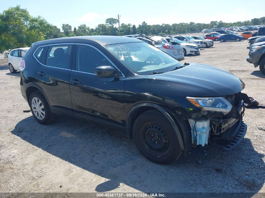 2016 Nissan Rogue S/Sl/Sv VIN: JN8AT2MV3GW136454 Lot: 40381737