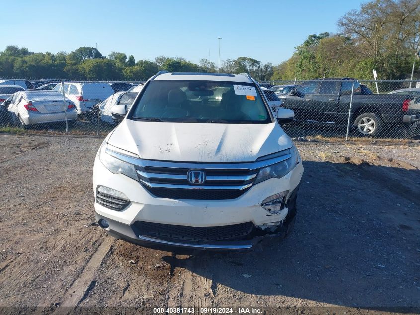 5FNYF6H97HB043223 2017 Honda Pilot Touring