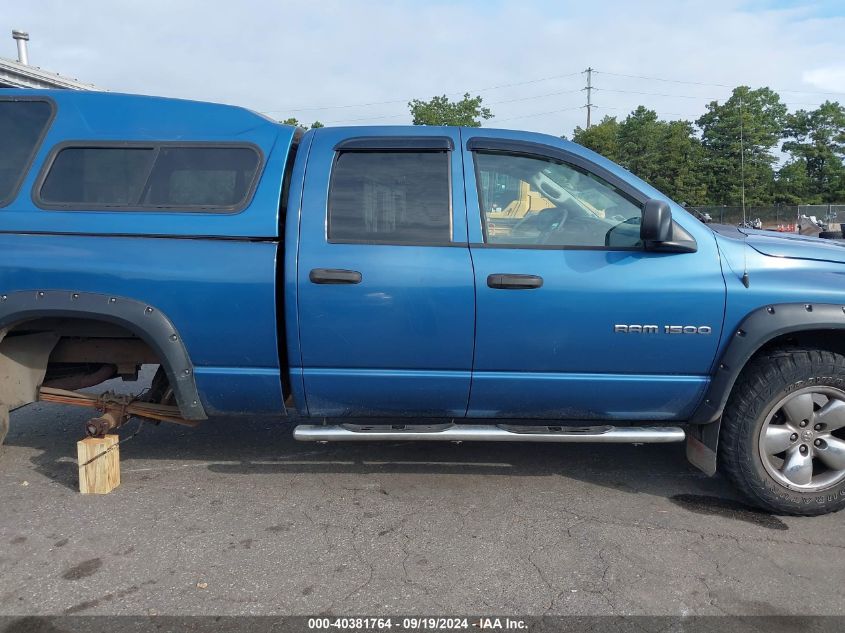 2004 Dodge Ram 1500 Slt/Laramie VIN: 1D7HU18D94S517415 Lot: 40381764