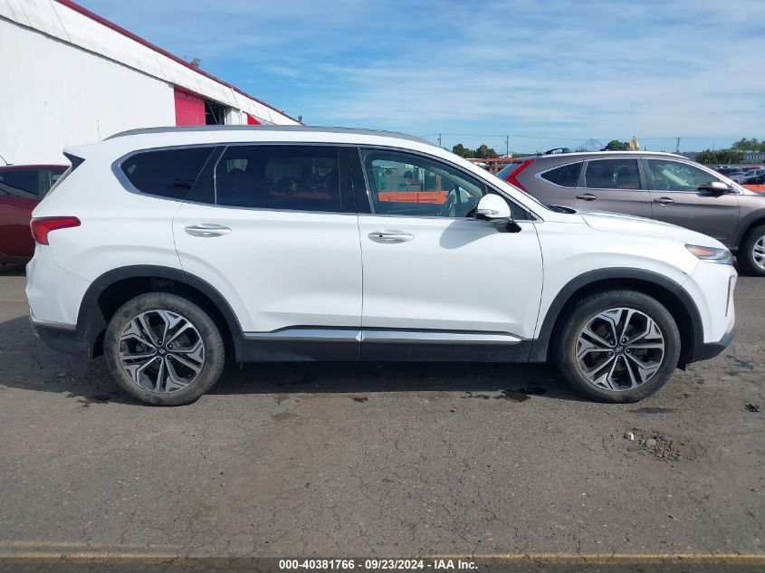 2019 Hyundai Santa Fe Ultimate 2.0T VIN: 5NMS5CAA0KH074069 Lot: 40381766