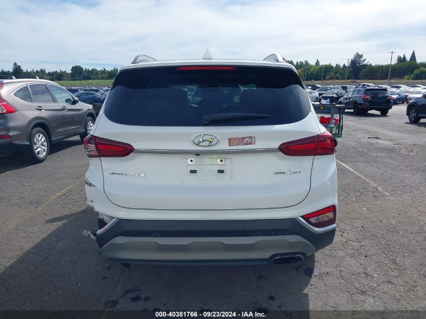 2019 Hyundai Santa Fe Ultimate 2.0T VIN: 5NMS5CAA0KH074069 Lot: 40381766