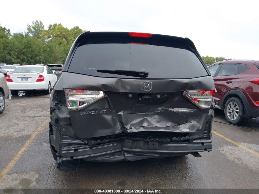 2016 HONDA ODYSSEY SE - 5FNRL5H37GB082041