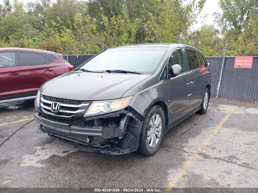 2016 HONDA ODYSSEY SE - 5FNRL5H37GB082041