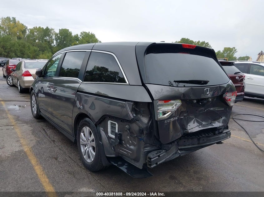 2016 HONDA ODYSSEY SE - 5FNRL5H37GB082041