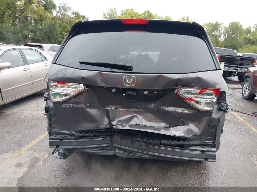 2016 Honda Odyssey Se VIN: 5FNRL5H37GB082041 Lot: 40381808