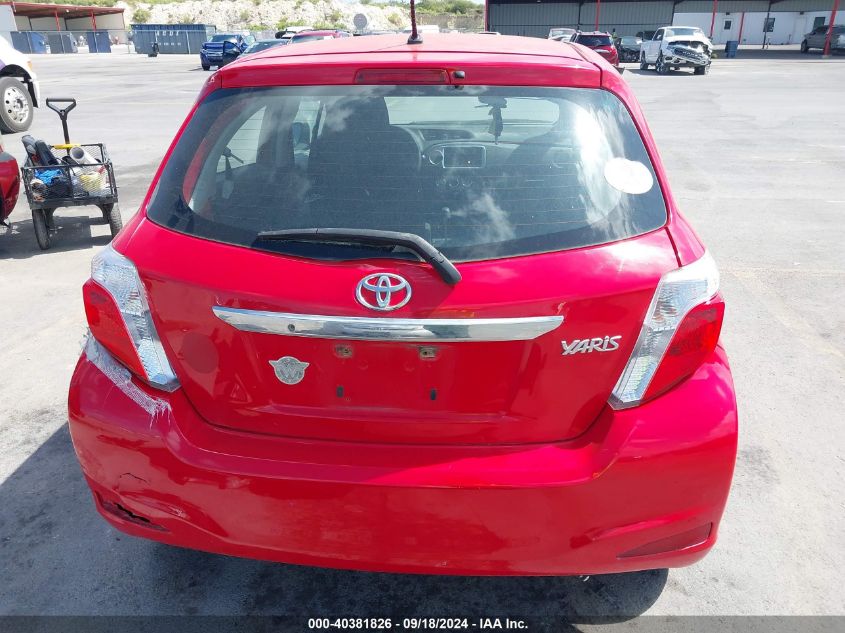 2014 Toyota Yaris L (Tmmf Plant) VIN: VNKKTUD3XEA010510 Lot: 40381826