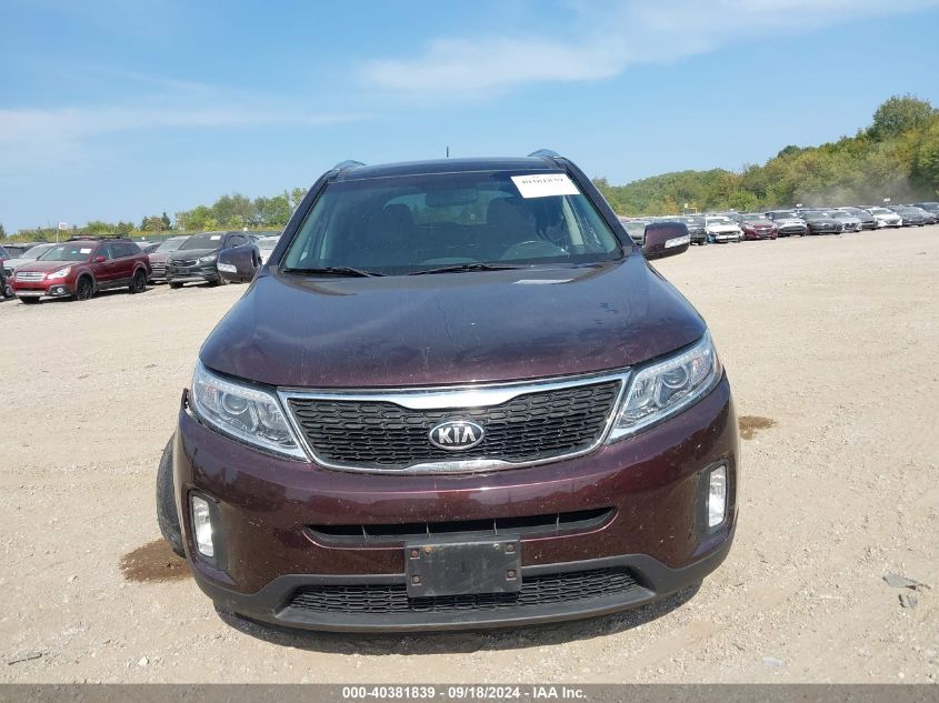 2015 Kia Sorento Ex V6 VIN: 5XYKUDA76FG649028 Lot: 40381839