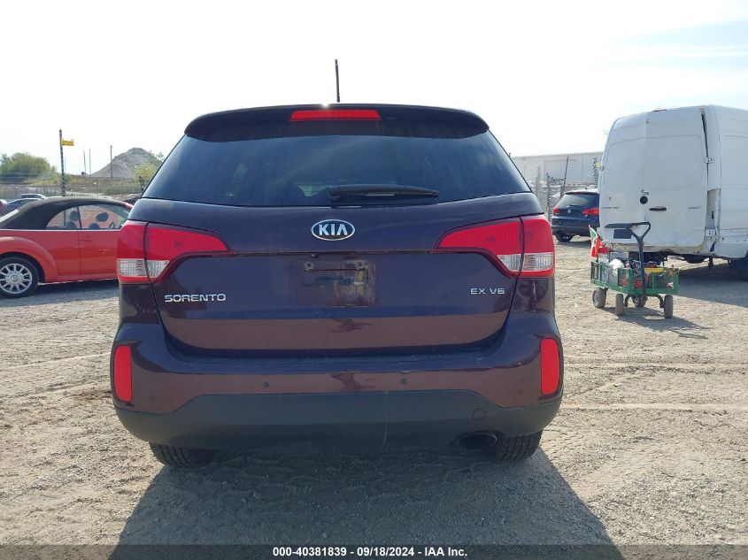 2015 Kia Sorento Ex V6 VIN: 5XYKUDA76FG649028 Lot: 40381839