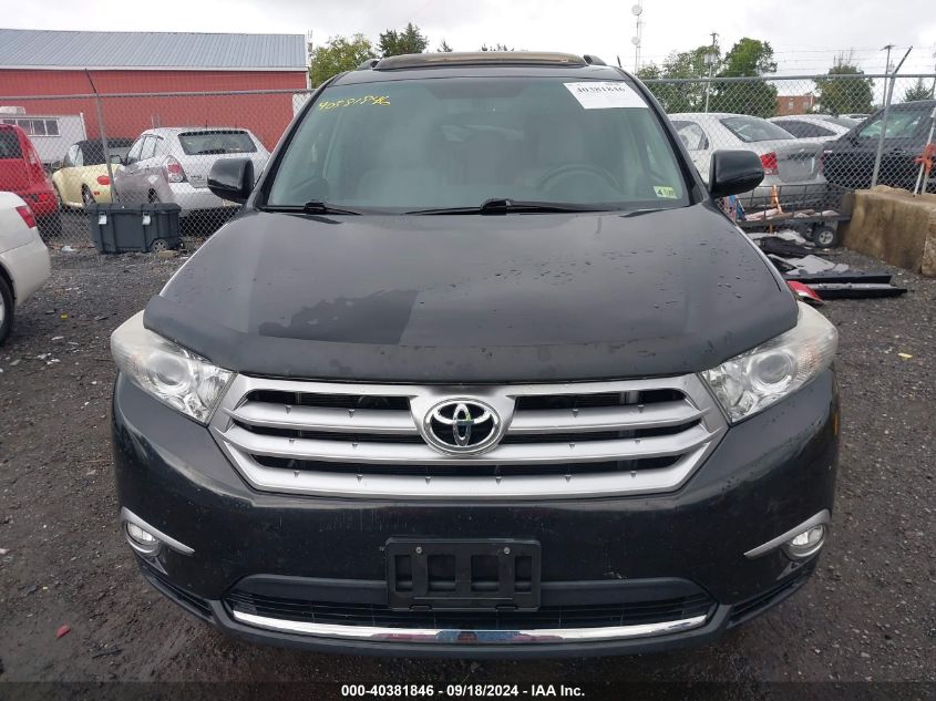 2012 Toyota Highlander Se V6 VIN: 5TDBK3EH8CS149955 Lot: 40381846