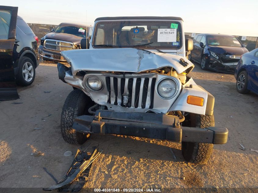 2003 Jeep Wrangler X VIN: 1J4FA39S63P351899 Lot: 40381849