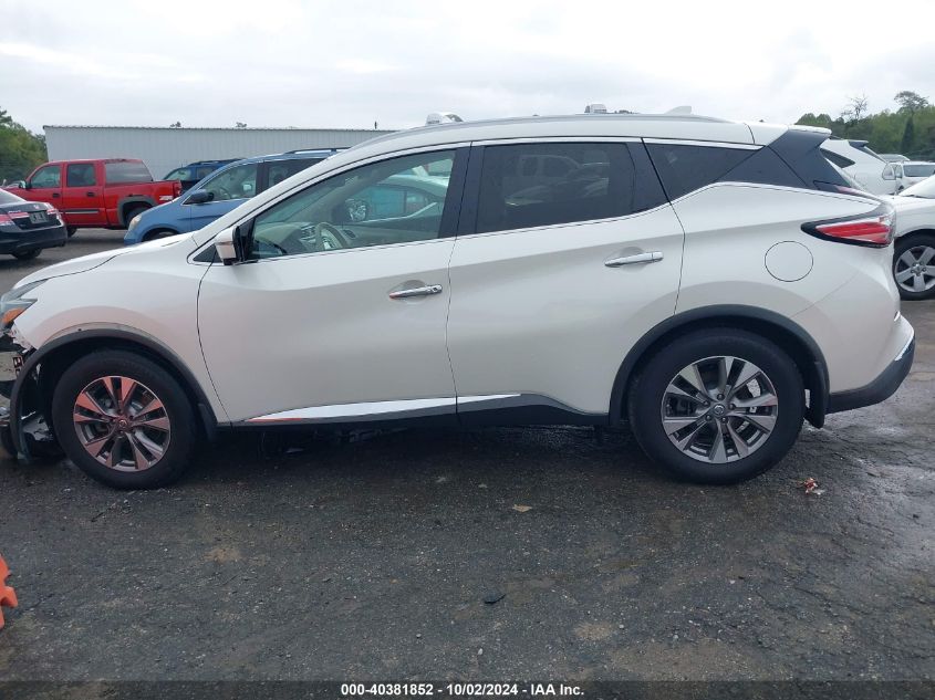 5N1AZ2MGXJN127593 2018 Nissan Murano Sl