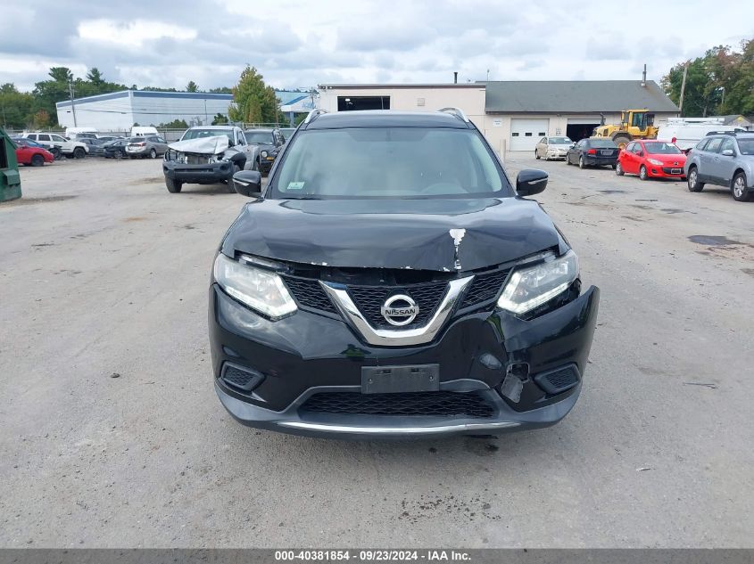 2015 Nissan Rogue Sv VIN: KNMAT2MV2FP542553 Lot: 40381854