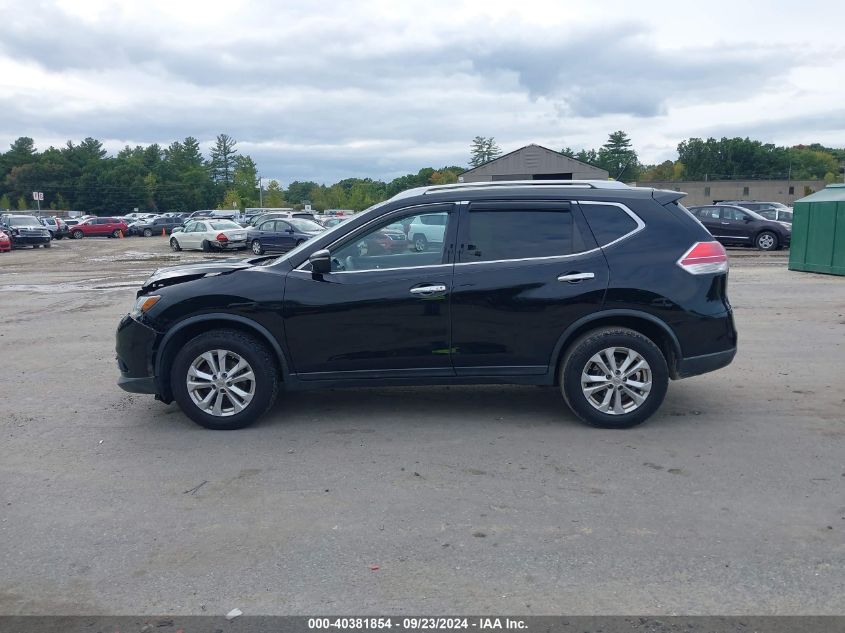 2015 Nissan Rogue Sv VIN: KNMAT2MV2FP542553 Lot: 40381854