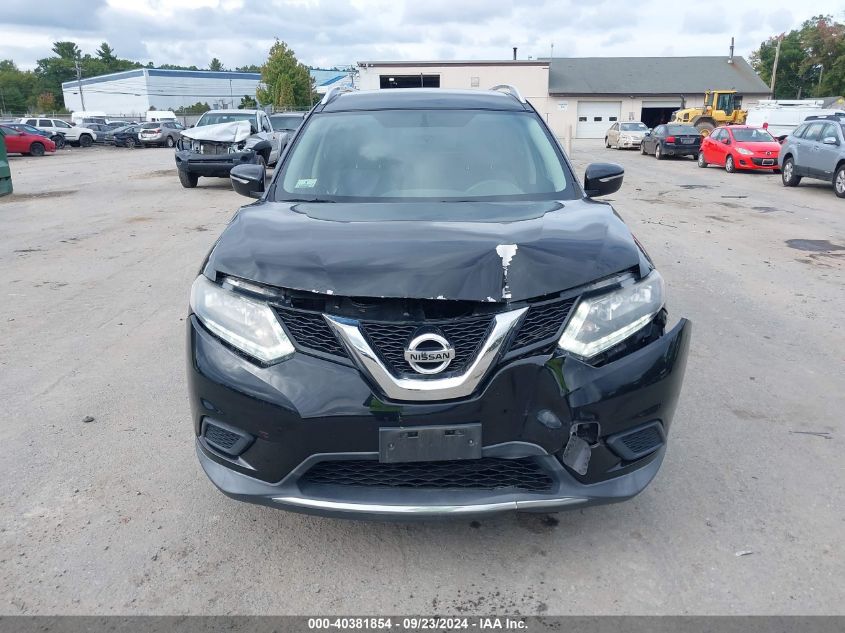 2015 Nissan Rogue Sv VIN: KNMAT2MV2FP542553 Lot: 40381854