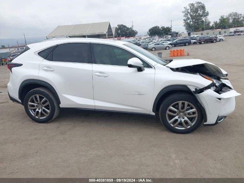 2016 Lexus Nx 200T VIN: JTJYARBZ3G2043114 Lot: 40381859