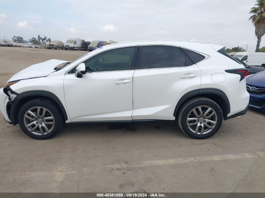 2016 Lexus Nx 200T VIN: JTJYARBZ3G2043114 Lot: 40381859