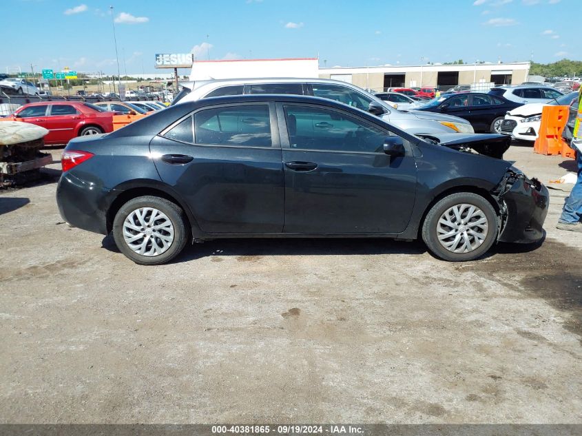 2017 Toyota Corolla Le VIN: 5YFBURHE4HP666121 Lot: 40381865