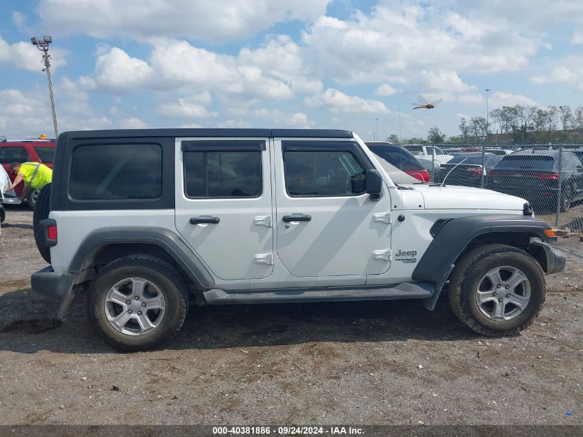 2021 Jeep Wrangler Unlimited Sport Rhd 4X4 VIN: 1C4HJXKN1MW591332 Lot: 40381886